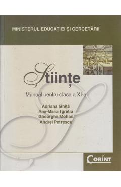 Stiinte - Clasa 11 - Manual - Adriana Ghita, Ana-Maria Igretiu