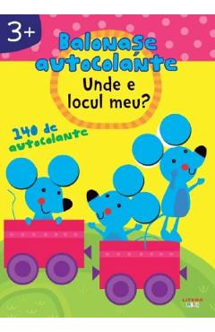 Unde e locul meu? Balonase autocolante +3 ani