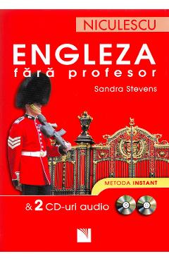 Engleza fara profesor + 2 CD-uri audio - Sandra Stevens - NICULESCU