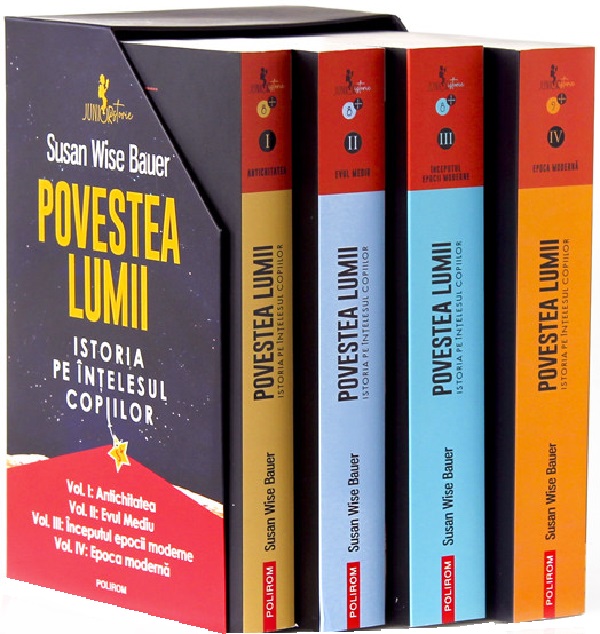 Pachet 4 volume: Povestea lumii. Istoria pe intelesul copiilor