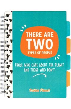 Caiet dictando cu spirala si separatoare: Pukka Pad. There are two types of people