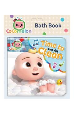 Cocomelon Bath Book Time to Get All Clean - Cottage Door Press