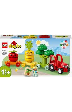 Lego Duplo. Tractorul cu fructe si legume