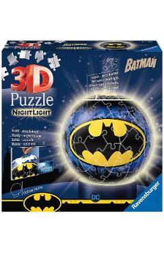 Puzzle 3D luminos. Batman