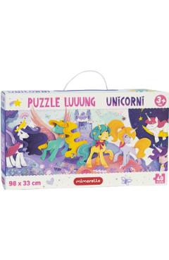 Puzzle luuung. Unicorni