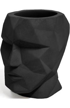 suport instrumente de scris - the head - black