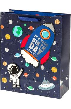 Punga pentru cadouri: Space. Medie