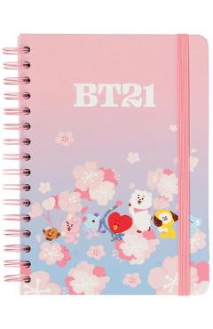 Carnet cu spirala: BT21. Cherry Blossom