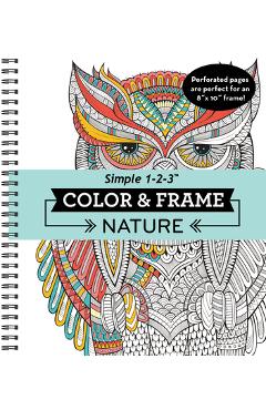 Color & Frame - Nature (Adult Coloring Book) - New Seasons