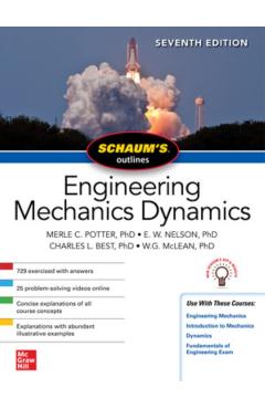 Schaum\'s Outline of Engineering Mechanics Dynamics, Seventh Edition - Merle Potter