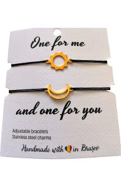 Set bratari: One For Me and One For You - Soarele si Luna