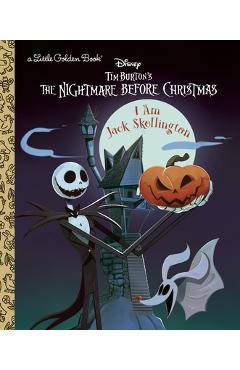 I am jack skellington (disney tim burton's the nightmare before christmas) - golden books