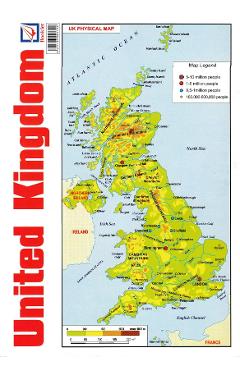 United Kingdom - Uk Physical Map