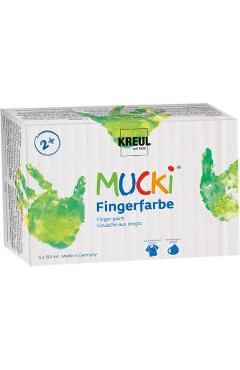 Set 6 acuarele: Finger Paint Mucki