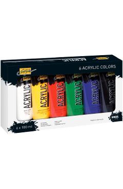 Set 6 culori acrilice Solo Goya