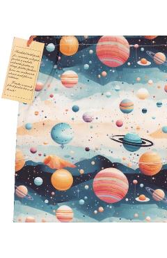 Sac textil: Univers colorat