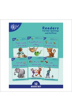 Phonic Books Dandelion Readers Further Spellings and Suffixes Level 4: (Alternative Spellings for Vowels and Consonants, Alternative Sounds for the Sp - Phonic Books