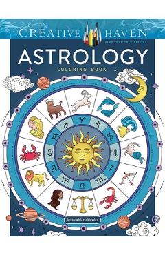 Creative Haven Astrology Coloring Book - Jessica Mazurkiewicz