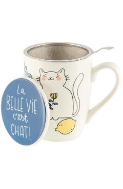 Cana cu sita si capac: La Belle Vie C'est Chat!
