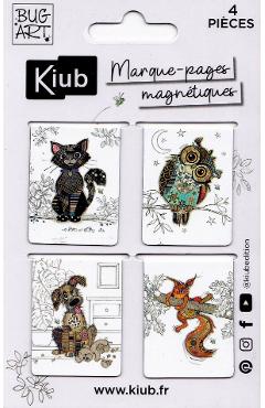 Set 4 semne de carte magnetice