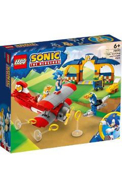 Lego Sonic the Hedgehog. Atelierul lui Tails si avion Tornado