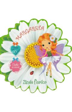 Zanele florilor: Margareta. Carte de colorat cu autocolante