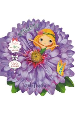 Zanele florilor: Steluta. Carte de colorat cu autocolante