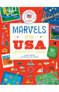 Marvels of the USA Activity Book - Claire Saunders