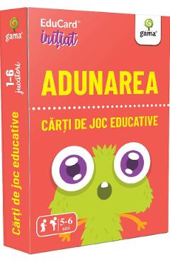 Carti de joc educative - Adunarea - GAMA