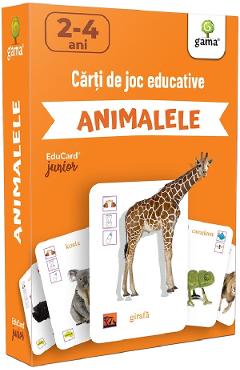 Animalele. Carti de joc educative