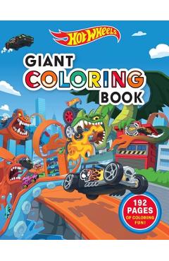 Hot Wheels: Giant Coloring Book - Mattel