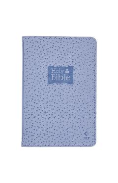NLT New Testament with Psalms Keepsake Holy Bible for Baby Boys, New Living Translation, Blue - Christian Art Gifts
