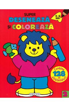Super deseneaza si coloreaza 2 - GIRASOL
