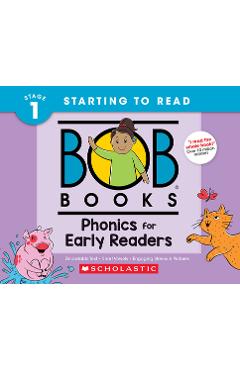 Bob Books - Phonics for Early Readers Hardcover Bind-Up Phonics, Ages 4 and Up, Kindergarten (Stage 1: Starting to Read) - Liza Charlesworth