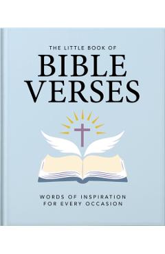The Little Book of Bible Verses: Inspirational Words for Every Day - Orange Hippo!