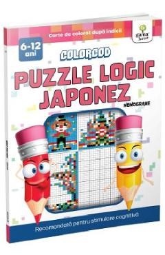 Colorcod: Puzzle logic japonez. Nonograme