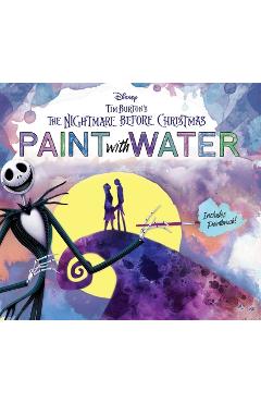 Disney Tim Burton\'s the Nightmare Before Christmas Paint with Water - Editors Of Thunder Bay Press