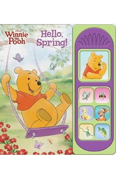 Disney Winnie the Pooh: Hello, Spring! Sound Book [With Battery] - Pi Kids
