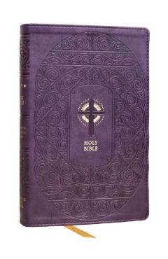 Nrsvce Sacraments of Initiation Catholic Bible, Purple Leathersoft, Comfort Print - Catholic Bible Press