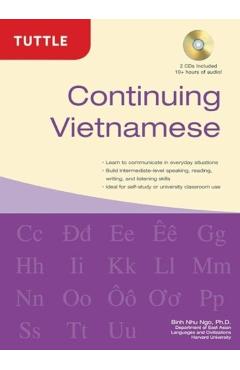 Continuing Vietnamese: Let\'s Speak Vietnamese (Component Audio Available Included on Disc or Online) - Binh Nhu Ngo
