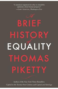 A Brief History of Equality - Thomas Piketty