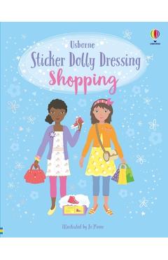 Sticker Dolly Dressing Shopping - Fiona Watt