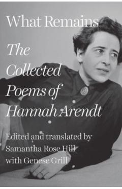What Remains: The Collected Poems of Hannah Arendt - Hannah Arendt