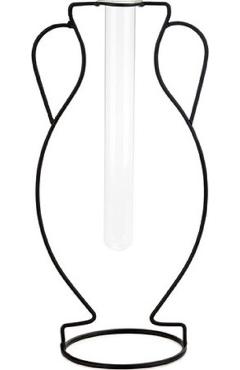 Vaza silueta neagra