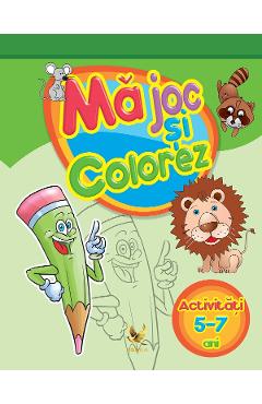 Ma joc si colorez. Activitati 5-7 ani