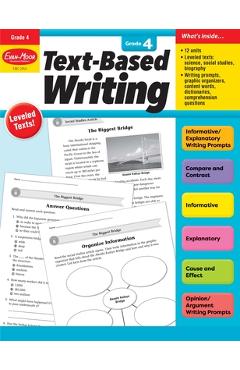 Text-Based Writing, Grade 4 Teacher Resource - Evan-moor Corporation