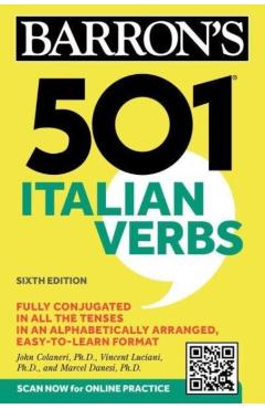 501 Italian Verbs, Sixth Edition - John Colaneri