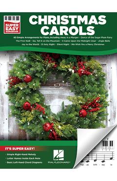 Christmas Carols - Super Easy Songbook - Hal Leonard Corp