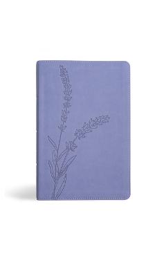 KJV Personal Size Giant Print Bible, Lavender Leathertouch - Holman Bible Publishers