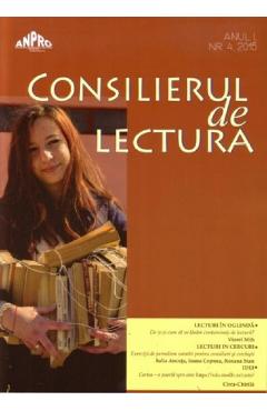 Consilierul de lectura Nr. 4 din 2015 - GRUPUL EDITORIAL ART